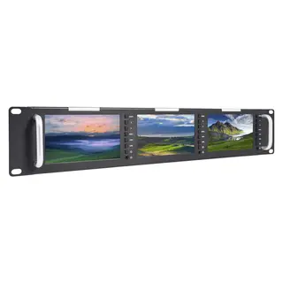 Seetec T51 3x5” Monitor SDI 3x5" Rack Mount Monitoer