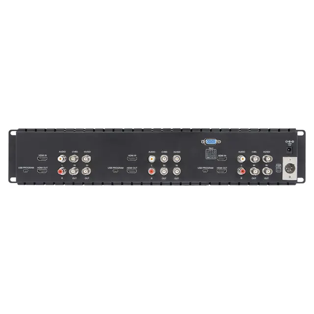 Seetec T51 3x5” Monitor SDI 3x5" Rack Mount Monitoer 