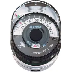 Sekonic Twinmate L-208 Analog, liten og kompakt lysm&#229;ler
