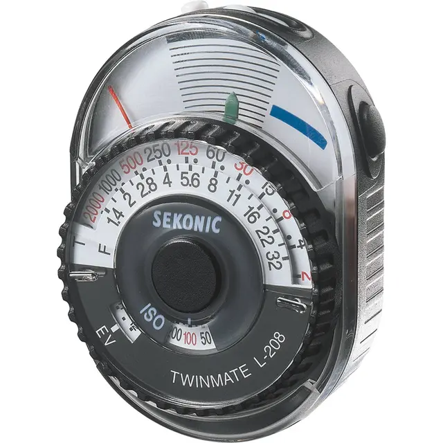 Sekonic Twinmate L-208 Analog, liten og kompakt lysmåler 