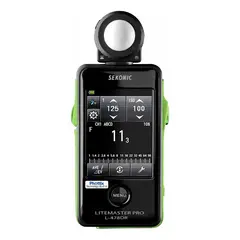 Sekonic L-478DR-PX LiteMaster PRO For Phottix Strato II System Light Meter