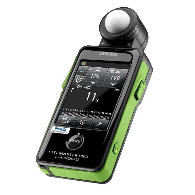 Sekonic L-478DR-PX LiteMaster PRO For Phottix Strato II System Light Meter 