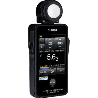 Sekonic L-478DR Lite Master Pro Lysm&#229;ler med PocketWizard TL radiosender