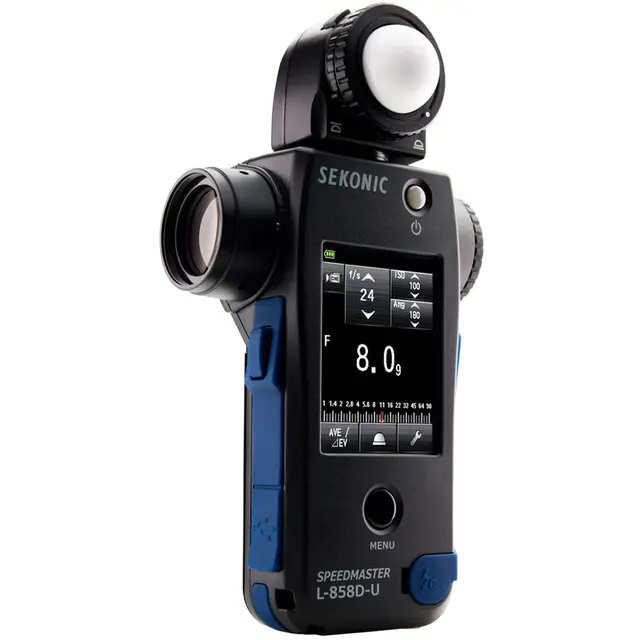 Sekonic L-858D Speedmaster Lysmåler Måler også HSS og Flash Duration 