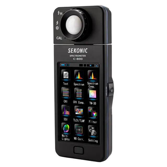 Sekonic SpectroMeter C-800 Fargespecter, temperatur 