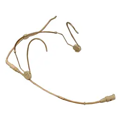 Sennheiser HSP 2-3 Hodeb&#248;ylemikrofon 3P Beige med 3 Pin Lemo plugg