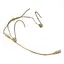 Sennheiser HSP 2-3 Hodeb&#248;ylemikrofon 3P Beige med 3 Pin Lemo plugg