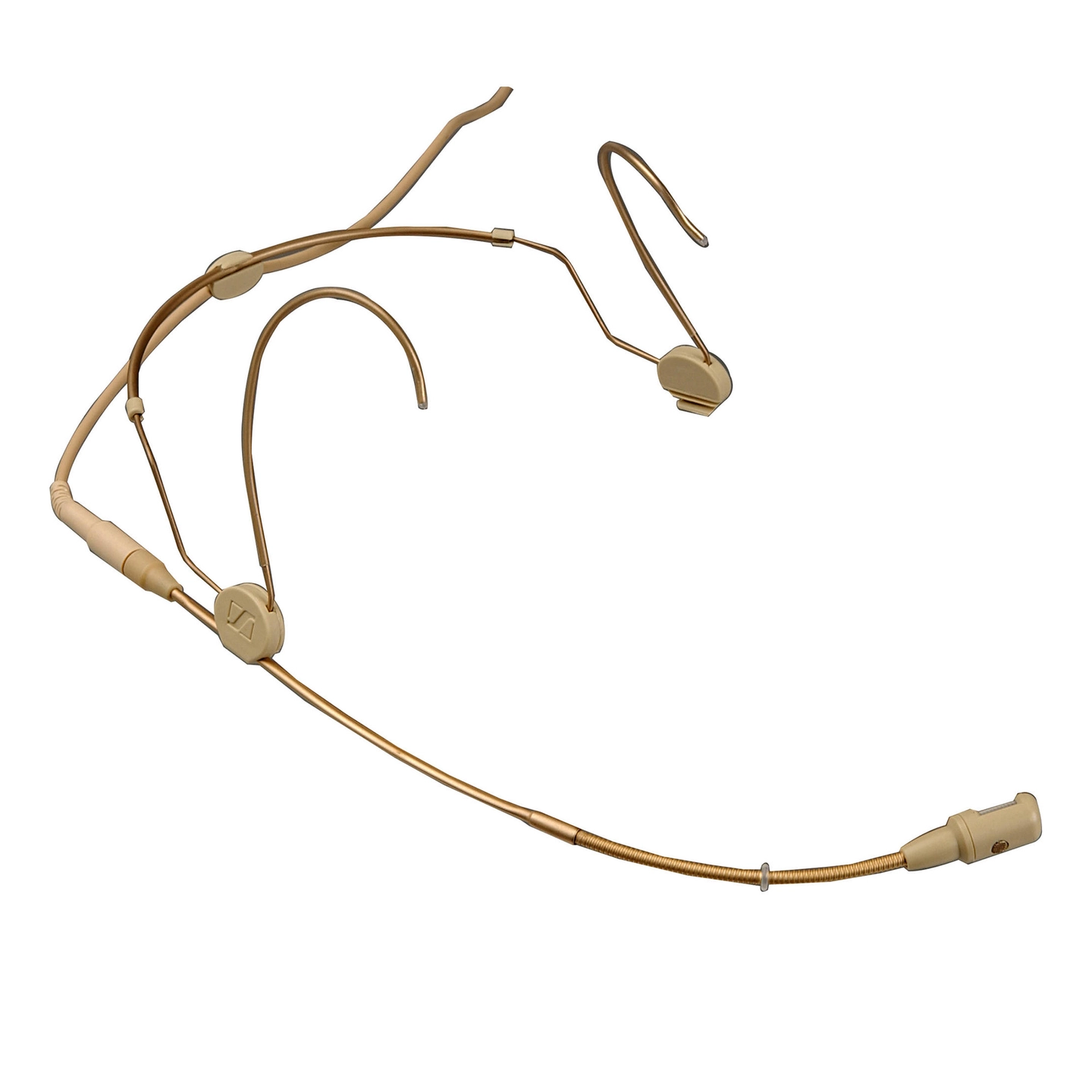 Sennheiser HSP 4-EW-3 Hodebøylemikrofon Beige med skrufestet Mini Jack