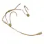 Sennheiser HSP 4-EW-3 Hodeb&#248;ylemikrofon Beige med skrufestet Mini Jack
