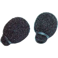 Rycote Miniature Black Lavalier Foam 2-Pack Sort