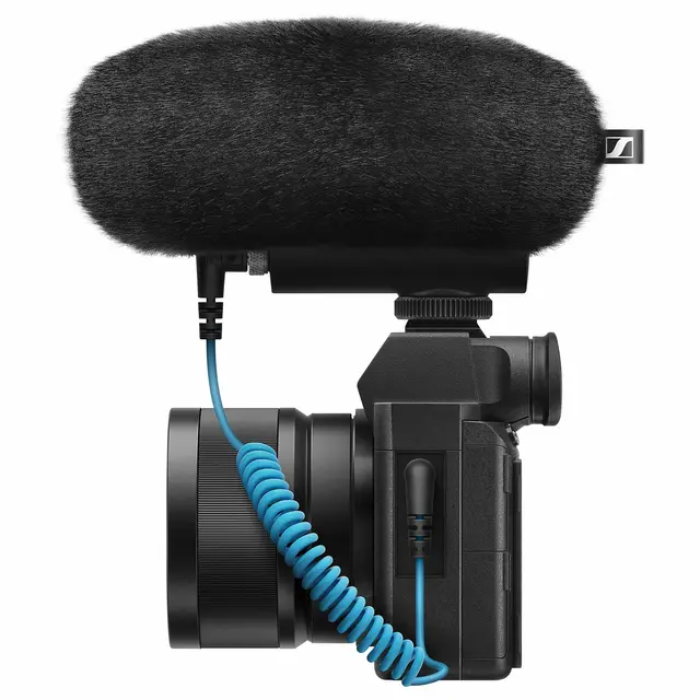 Sennheiser MKE 400 Shotgunmikrofon Kompakt retningsstyrt mikrofon 