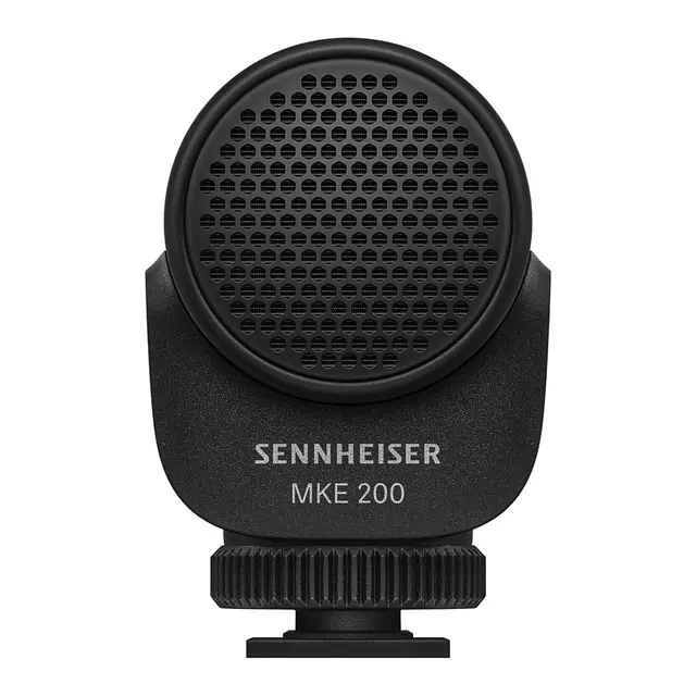 Sennheiser MKE 200 Mobile Kit Med stativ, clamp og vindhette. 