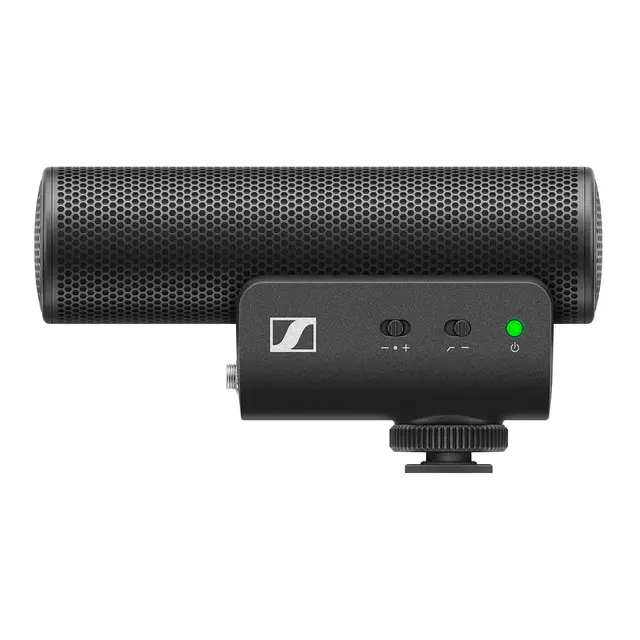 Sennheiser MKE 400 Mobile Kit Med stativ, clamp og vindhette. 
