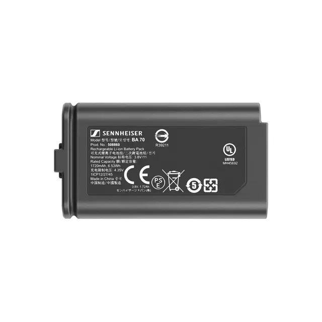 Sennheiser EW-DX MKE 2 Set (R1-9) Digitalt trådløst sett med 2x MKE 2 Mygg 