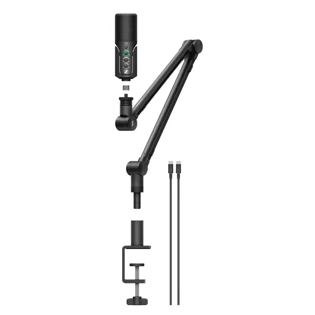 Sennheiser Profile Streaming Set Podcast USB mikrofon med bordstativ 