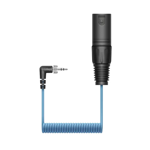 Sennheiser CL35-XLR 3,5 mm til XLR spiralkabel 