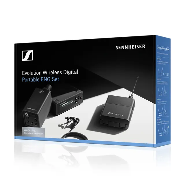 Sennheiser EW-DP ENG SET (R1-6) Digitalt trådløst sett med ME2 Mygg 