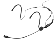 Sennheiser HSP 4-EW Hodeb&#248;ylemikrofon Sort med skrufestet Mini Jack