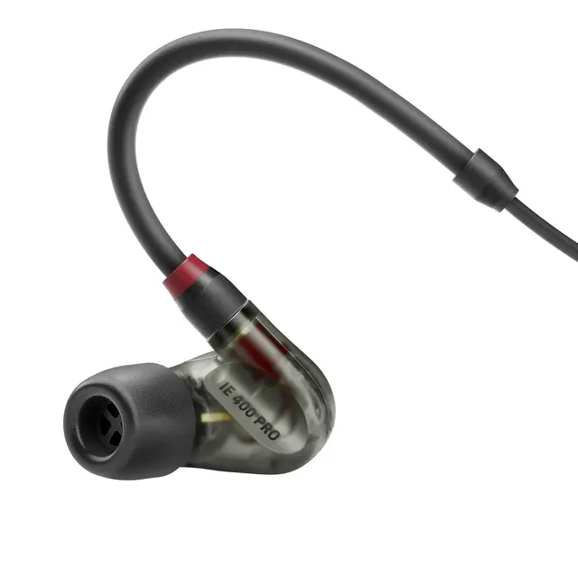 Sennheiser IE 400 PRO In-Ear Headphones Wireless Monitoring System. Smoky Black 