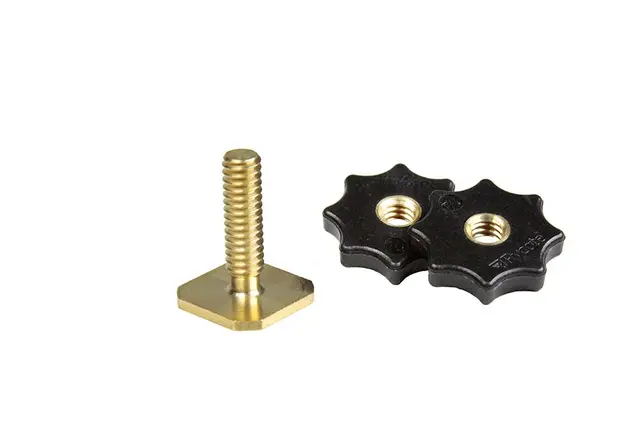 Rycote Blits-sko Adapter 1/4" Messing For tilbehørsmontering i blits-sko 