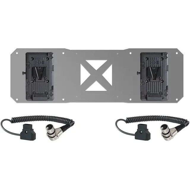 Shape Batteriplate til Atomos Sumo V-Mou 2x V-Mount og D-Tap Cable Kit 