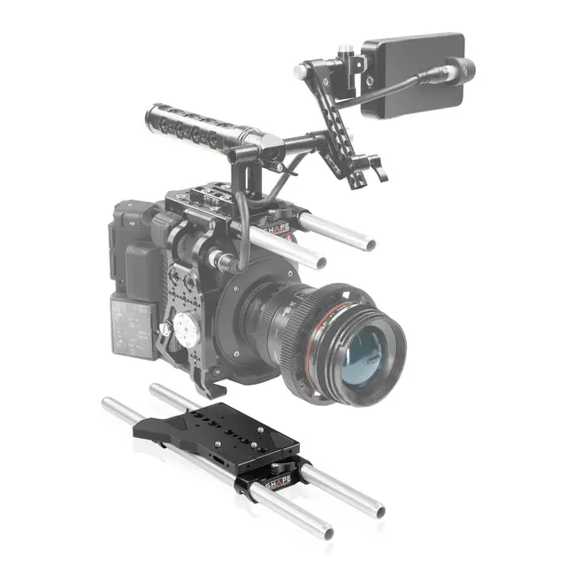 Shape CANON C500  II / C300 III 15mm lightweight baseplate 
