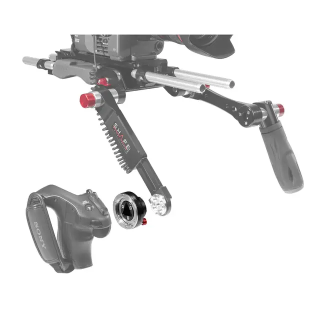 Shape Side Handle Adaptor to ARRI Rosett For Sony FX6 