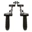 Shape Telescopic Handles with PushButton with ARRI Roseette - Black