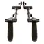 Shape Telescopic Handles with PushButton with ARRI Roseette - Black