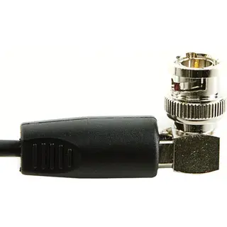 Shape Coiled SDI Cable 50-125cm 50-125cm SDI kabel med vinklet plugg