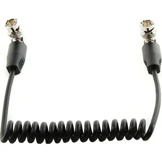 Shape Coiled SDI Cable 25-70cm 25cm SDI kabel med vinklet plugg