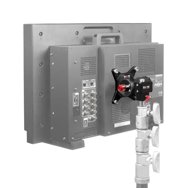 Shape Push Button VESA Monitor Mount for C-Stand & Baby Pin 