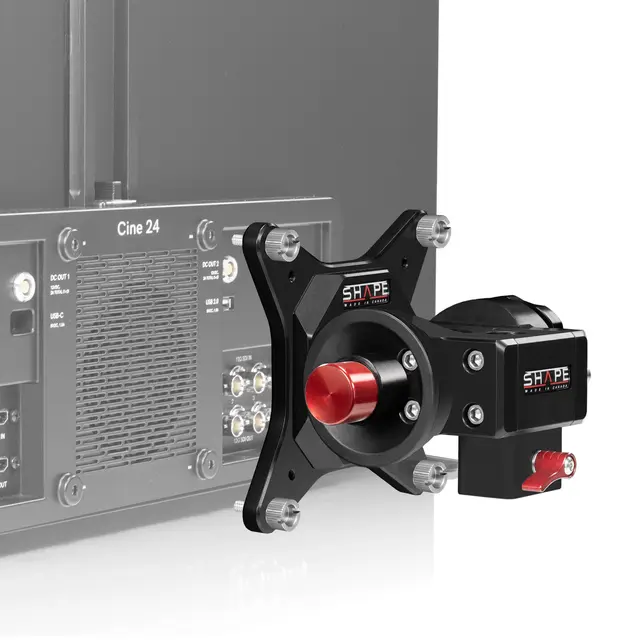 Shape Push Button VESA Monitor Mount for C-Stand & Baby Pin 