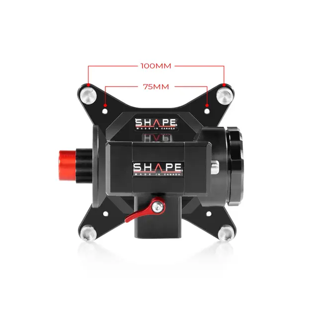 Shape Push Button VESA Monitor Mount for C-Stand & Baby Pin 