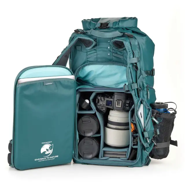 Shimoda Action X40 v2 Women's Starterkit 40L - Med DSLR CU - Teal 