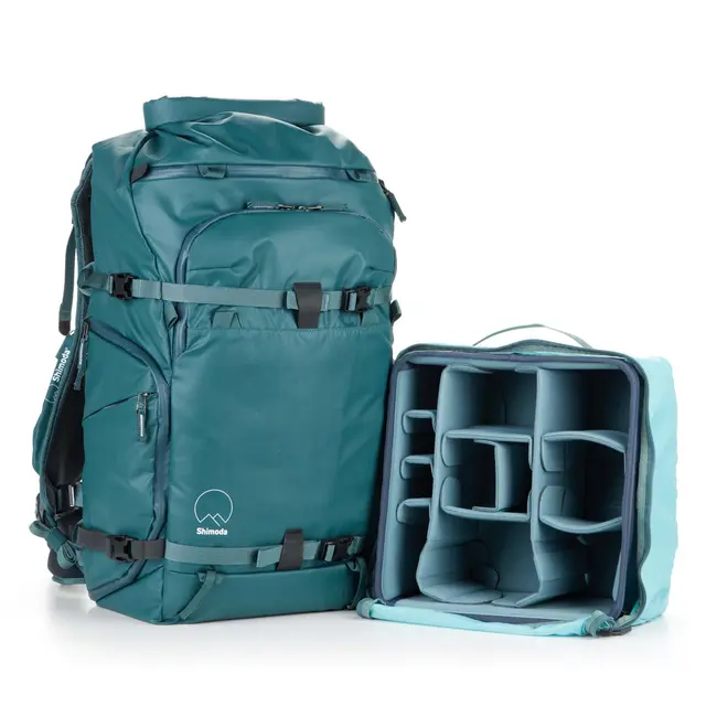 Shimoda Action X40 v2 Women's Starterkit 40L - Med DSLR CU - Teal 