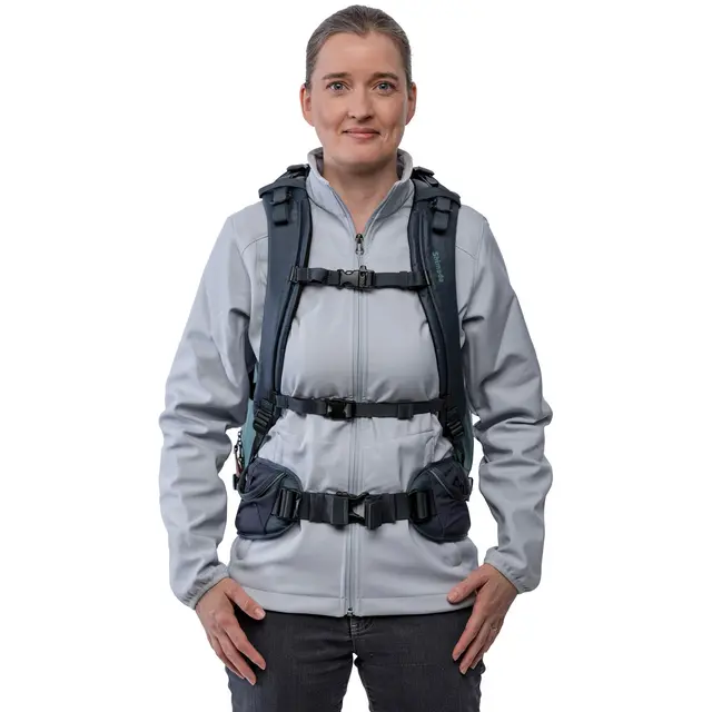Shimoda Women's Simple Shoulder Strap Blue Nights 