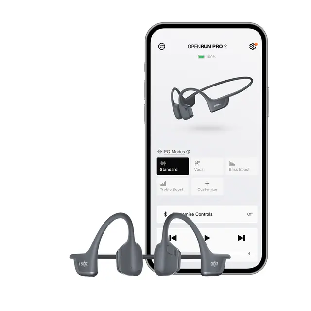 Shokz OpenRun Pro2 Black Hodetelefon 