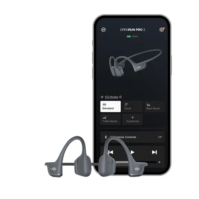 Shokz OpenRun Pro2 Black Hodetelefon 