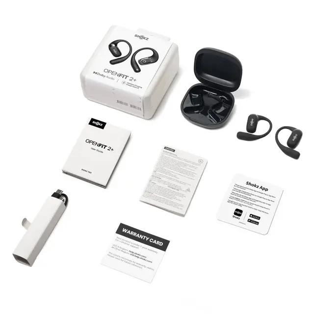 Shokz OpenFit 2+ Black 