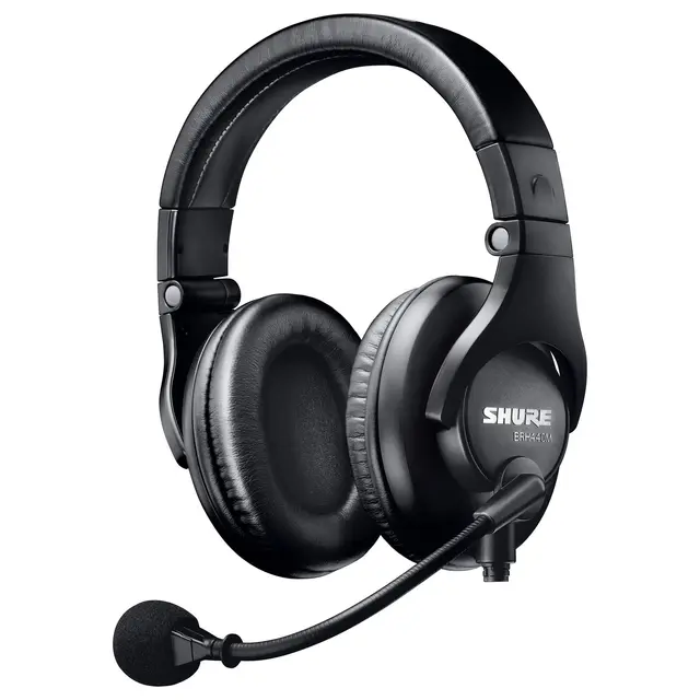 Shure BRH440M-LC Dual-Sided Headset Dobbeltsidig kringkastingshodesett 