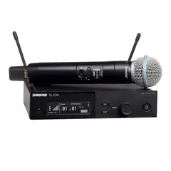 Shure SLXD SINGLE HH SYS Med Beta58A Mic (823-865MHz)