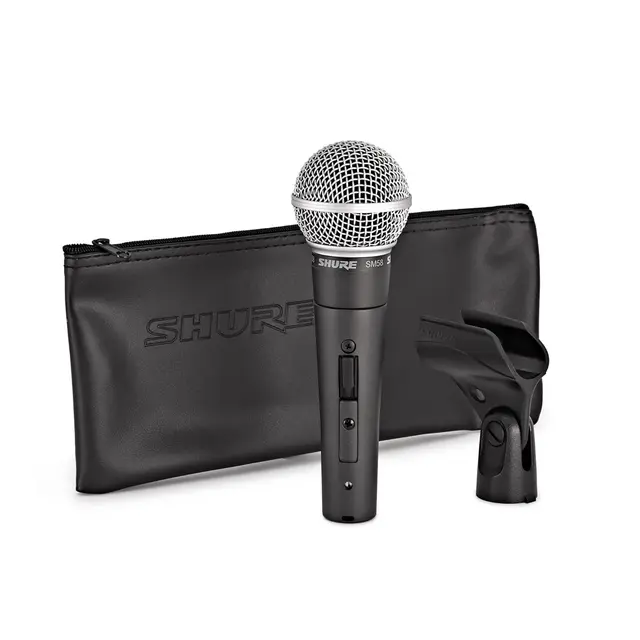 Shure SM58 SE Mikrofon Cardioid Dynamic Vocal Mic On/Off Switch 