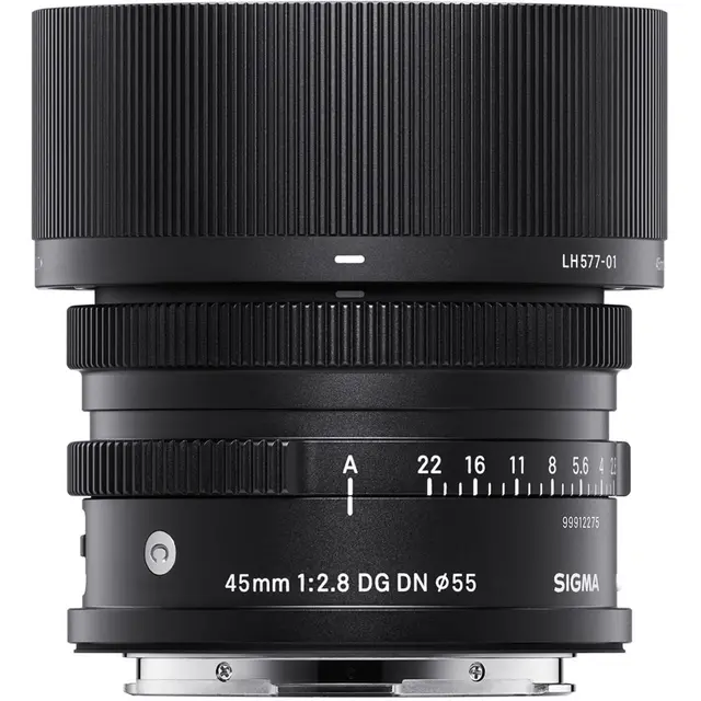 Sigma fp kamerahus + 45mm f/2.8 DG DN 24mp kamera og 45mm optikk 