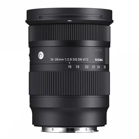 Sigma 16-28mm f/2.8 DG DN Contemporary Sony E-Mount Fullformat. Ø72mm