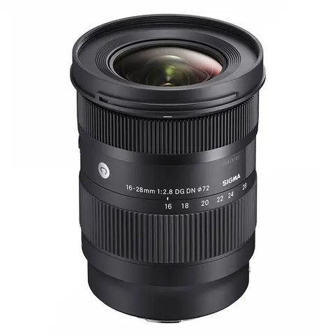 Sigma 16-28mm f/2.8 DG DN Contemporary Sony E-Mount Fullformat. Ø72mm