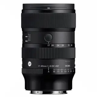Sigma 17-40mm f/1.8 DC Art Fujifilm X-mount.