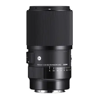 Sigma 105mm f/2.8 DG Macro Art  L-mount Leica og Panasonic L fatning. ø62 filter