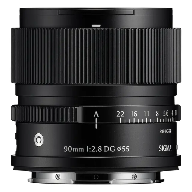 Sigma 90mm f/2.8 DG Contemporary Black L-Mount. Sort 