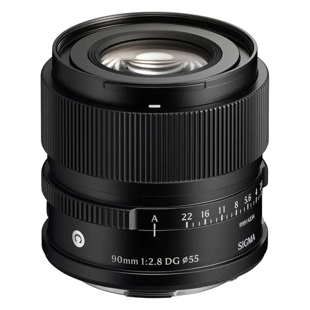 Sigma 90mm f/2.8 DG Contemporary Black L-Mount. Sort 